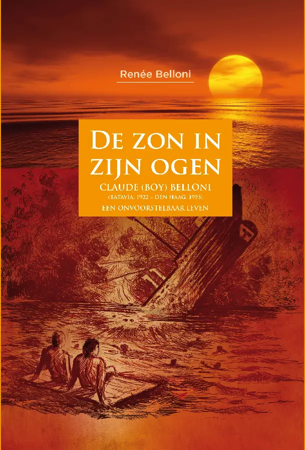 De zon in zijn ogen