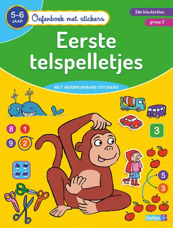 Eerste telspelletjes / 5-6 jaar 3de kleuterklas groep 2